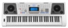 Funkey 61 Plus Keyboard (61 Tasten, Anschlagdynamik, 100 Klangfarben, 100 Rhythmen, 6 Demo Songs, Netzteil, Notenständer) -